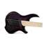 Dingwall Combustion 3 Pickup 5 String Ultraviolet Quilt Maple Fingerboard #19562 Front View