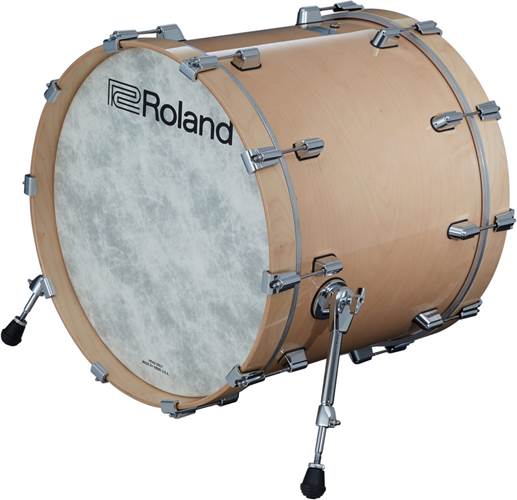Roland KD-222 22 Inch Kick Drum Pad In Gloss Natural	