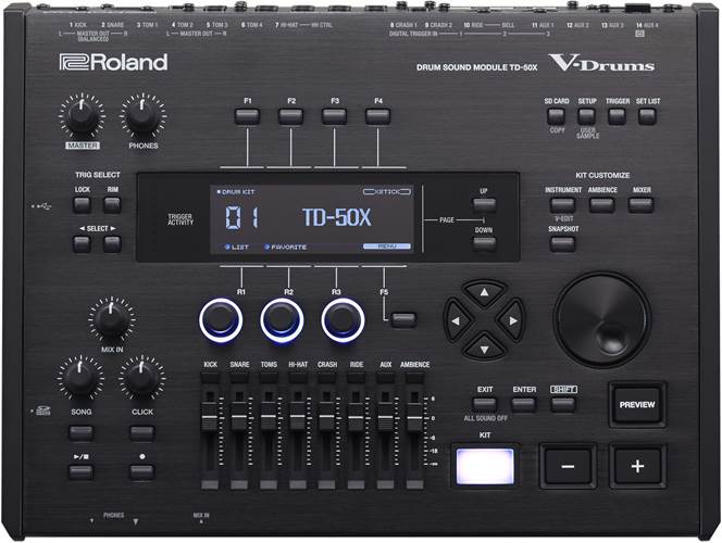 Roland TD-50X Flagship V-Drums TD-50X Sound Module