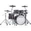Roland VAD706 KIT V-Drums Acoustic Design Electronic Drum Kit Kit Gloss Ebony Finish Front View