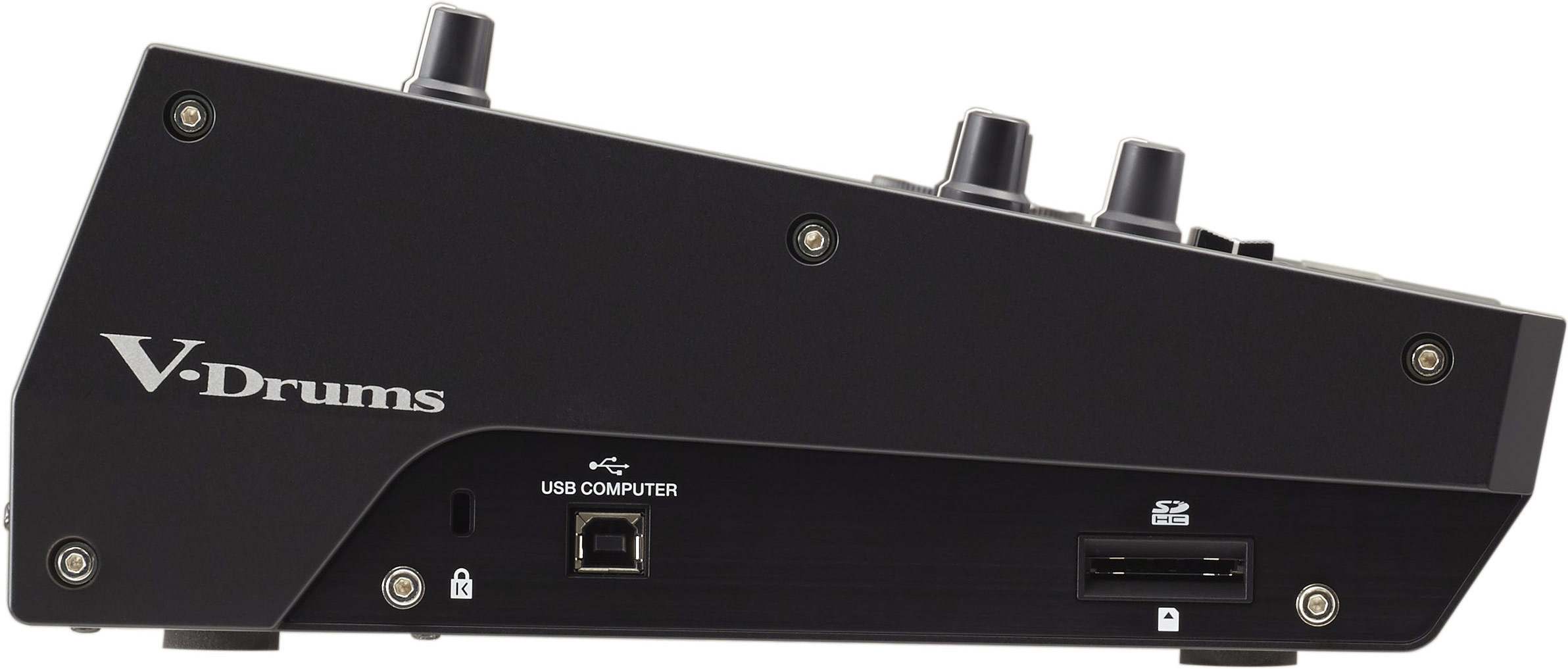 Roland VAD706 KIT V-Drums Acoustic Design Electronic Drum Kit Kit Gloss Ebony Finish