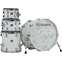 Roland VAD706 KIT V-Drums Acoustic Design Electronic Drum Kit Pearl White Finish  Front View