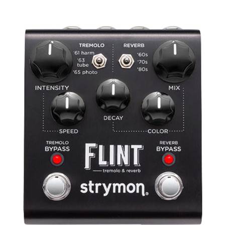 Strymon Flint Tremolo and Reverb Black Knob Edition