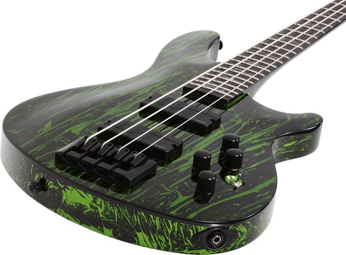 Schecter C-4 Silver Mountain Toxic Venom Schecter C-4 Silver Mountain Toxic Venom