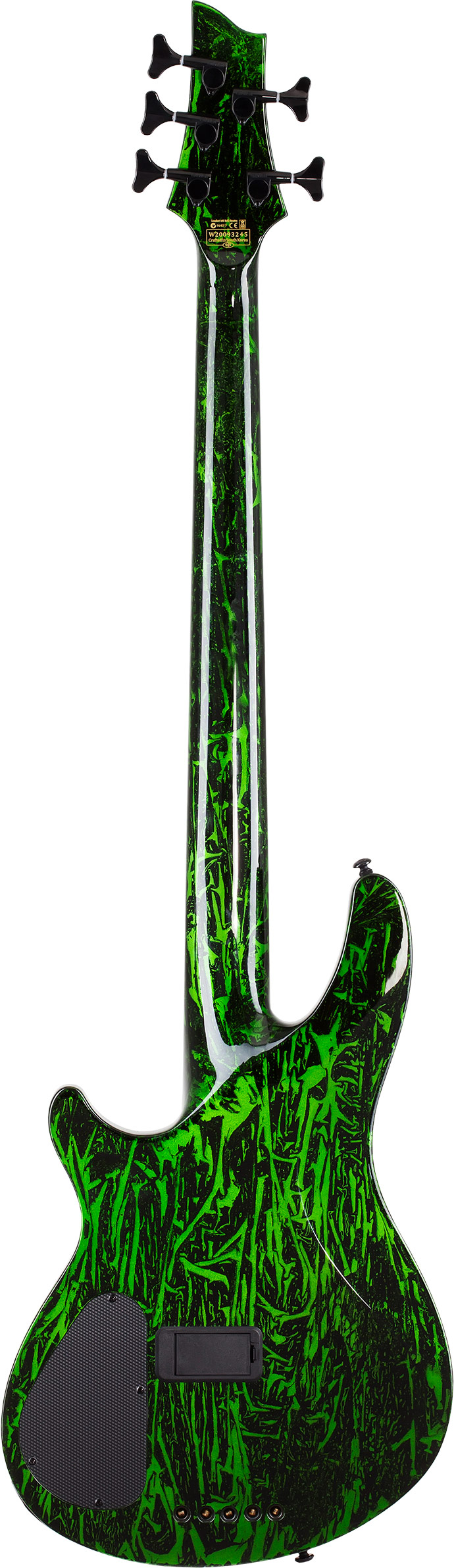 Schecter C-5 Silver Mountain Toxic Venom