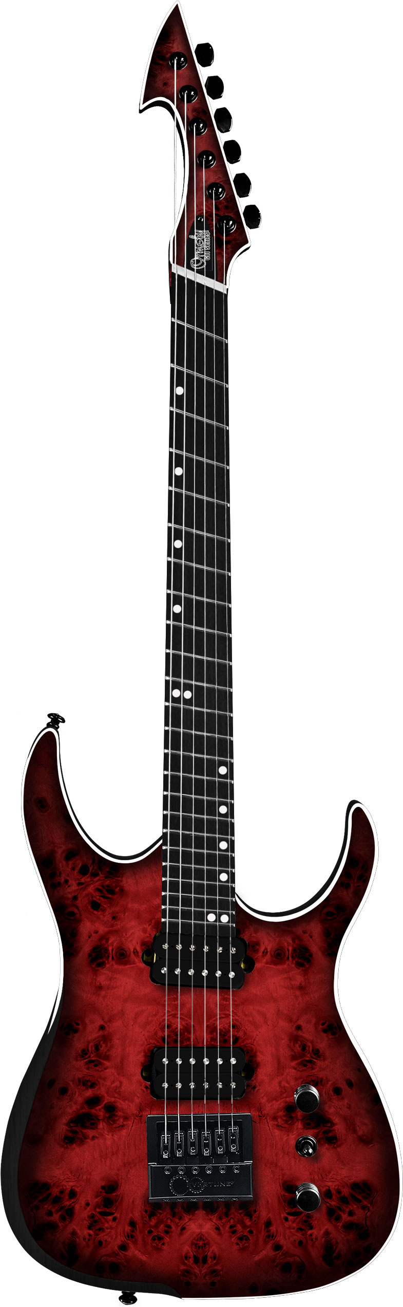 Ormsby Guitars Hype GTI-E Evertune 6 Red Dead | guitarguitar