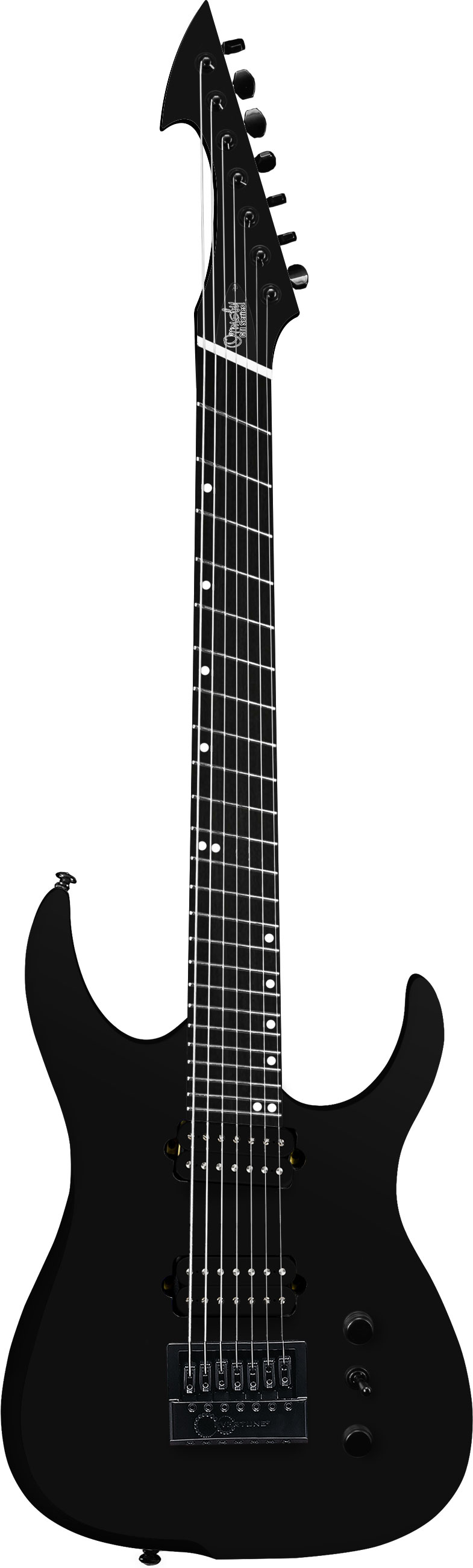 Ormsby Guitars Hype GTI-E Evertune 7 Interceptor Black