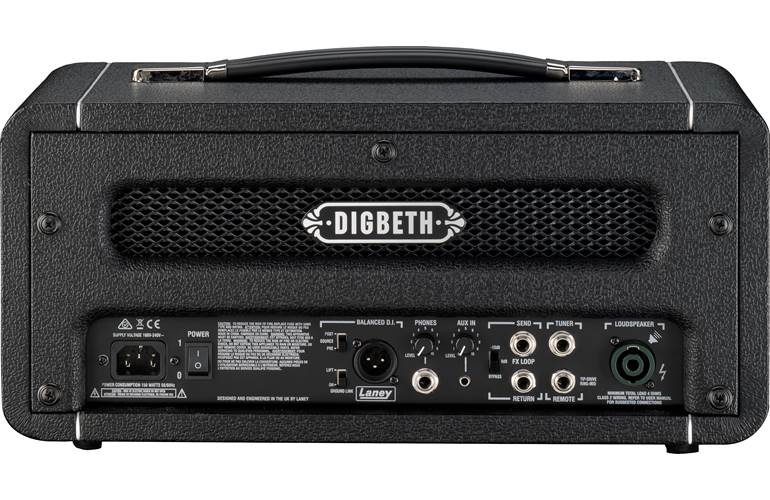 Laney DB500H Digbeth 500W Solid State Bass Amp Head Laney DB500H Digbeth 500W Solid State Bass Amp Head