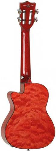 Tanglewood TWT 25 E Concert Cutaway Ukulele Tuscan Sunset Red Gloss Finish Tanglewood TWT 25 E Concert Cutaway Ukulele Tuscan Sunset Red Gloss Finish