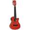 Tanglewood TWT 25 E Concert Cutaway Ukulele Tuscan Sunset Red Gloss Finish Front View