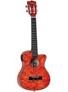 Tanglewood TWT 26 E Tenor Cutaway Ukulele Tuscan Sunset Red Gloss Finish
