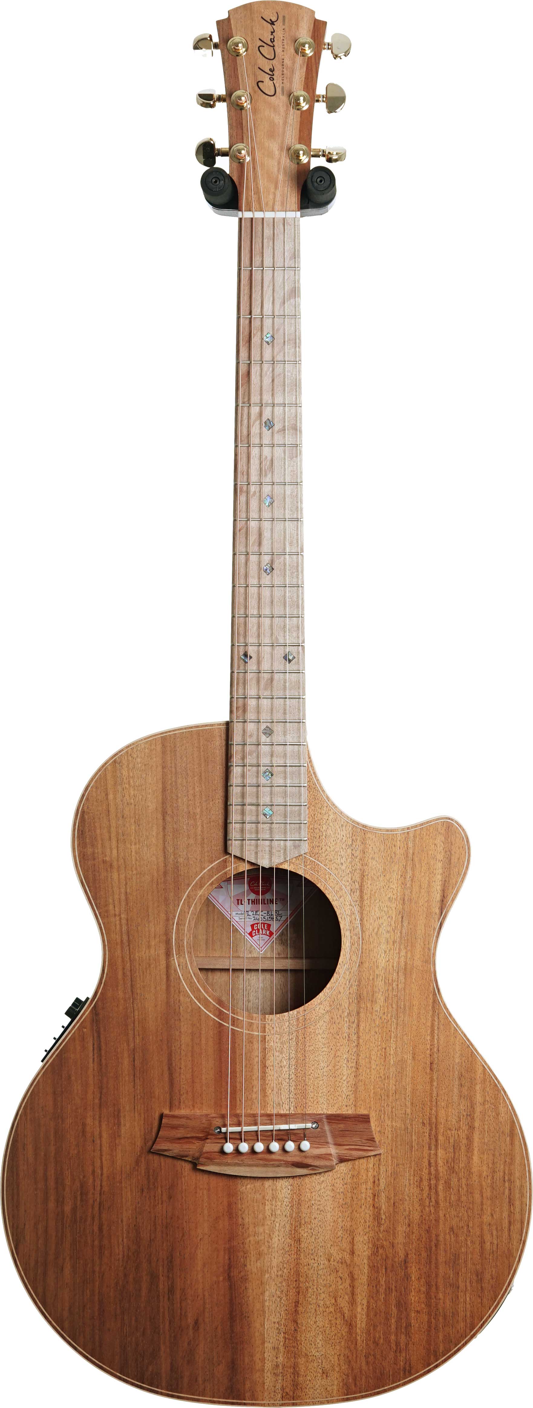 Cole Clark Thinline TL 2 EC Blackwood / Blackwood #2405-15857