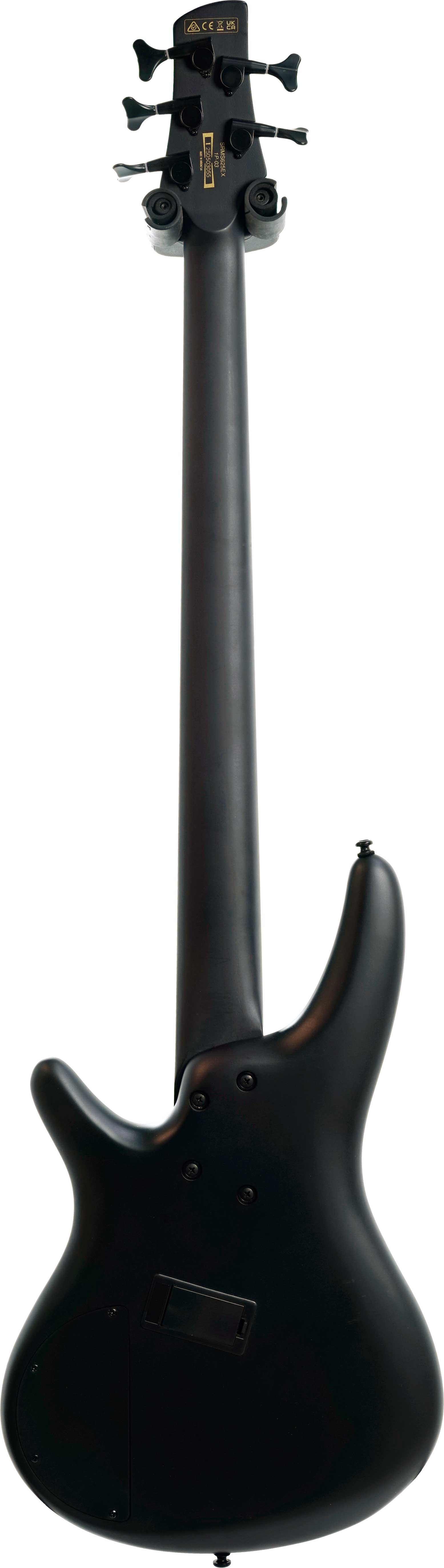 Ibanez SRMS625EX Iron Label Limited Edition Black Flat (Nearly New) #250503055