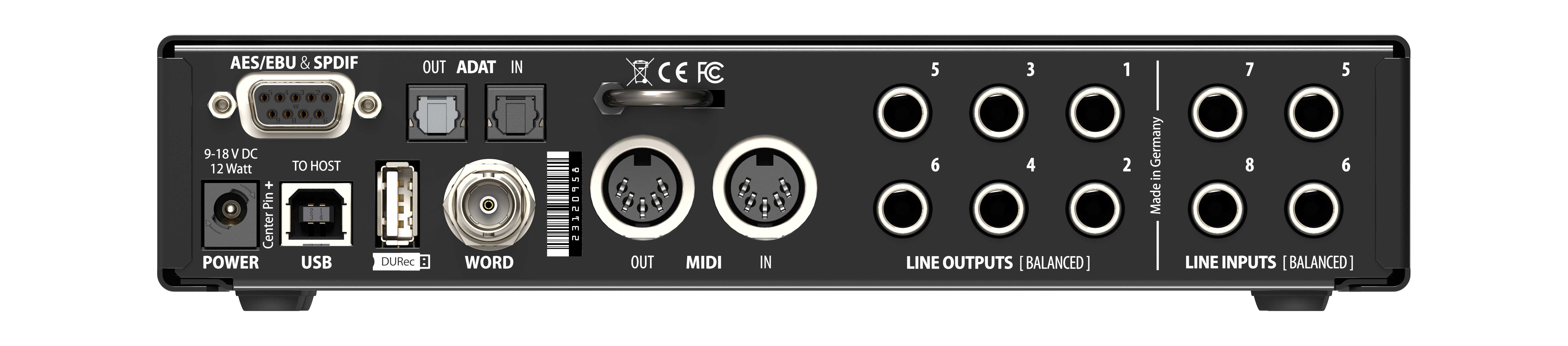 RME UCXII Audio Interface | guitarguitar