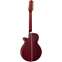 Takamine TSP158C12S-TR Thinline 12-String Transparent Red Back View
