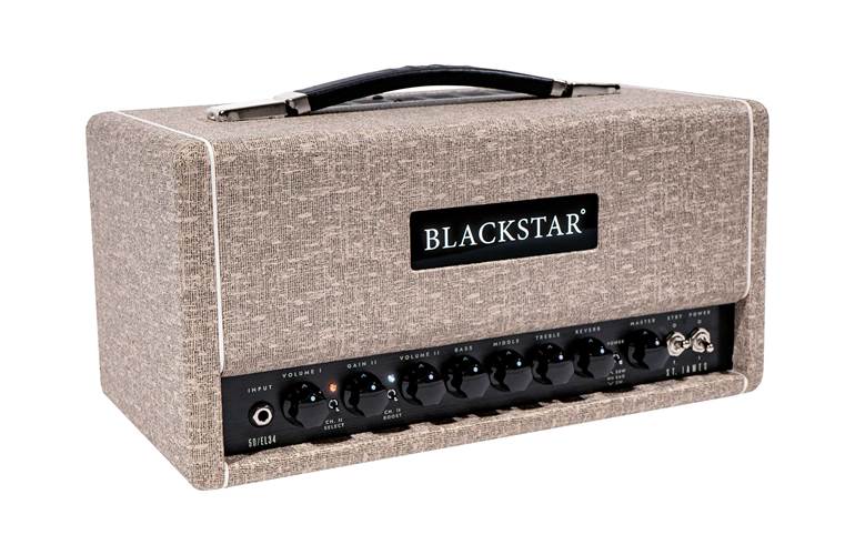 Blackstar St James 50 EL34H Valve Amp Head Fawn Blackstar St James 50 EL34H Valve Amp Head Fawn