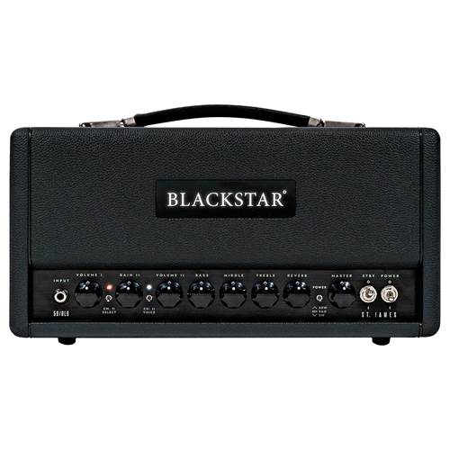 Blackstar St James 50 6L6H Head Black (Ex-Demo) #(21)ECA220517069