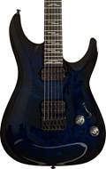 Schecter Omen Elite See Thru Blue Burst (Ex-Demo) #WI20120548