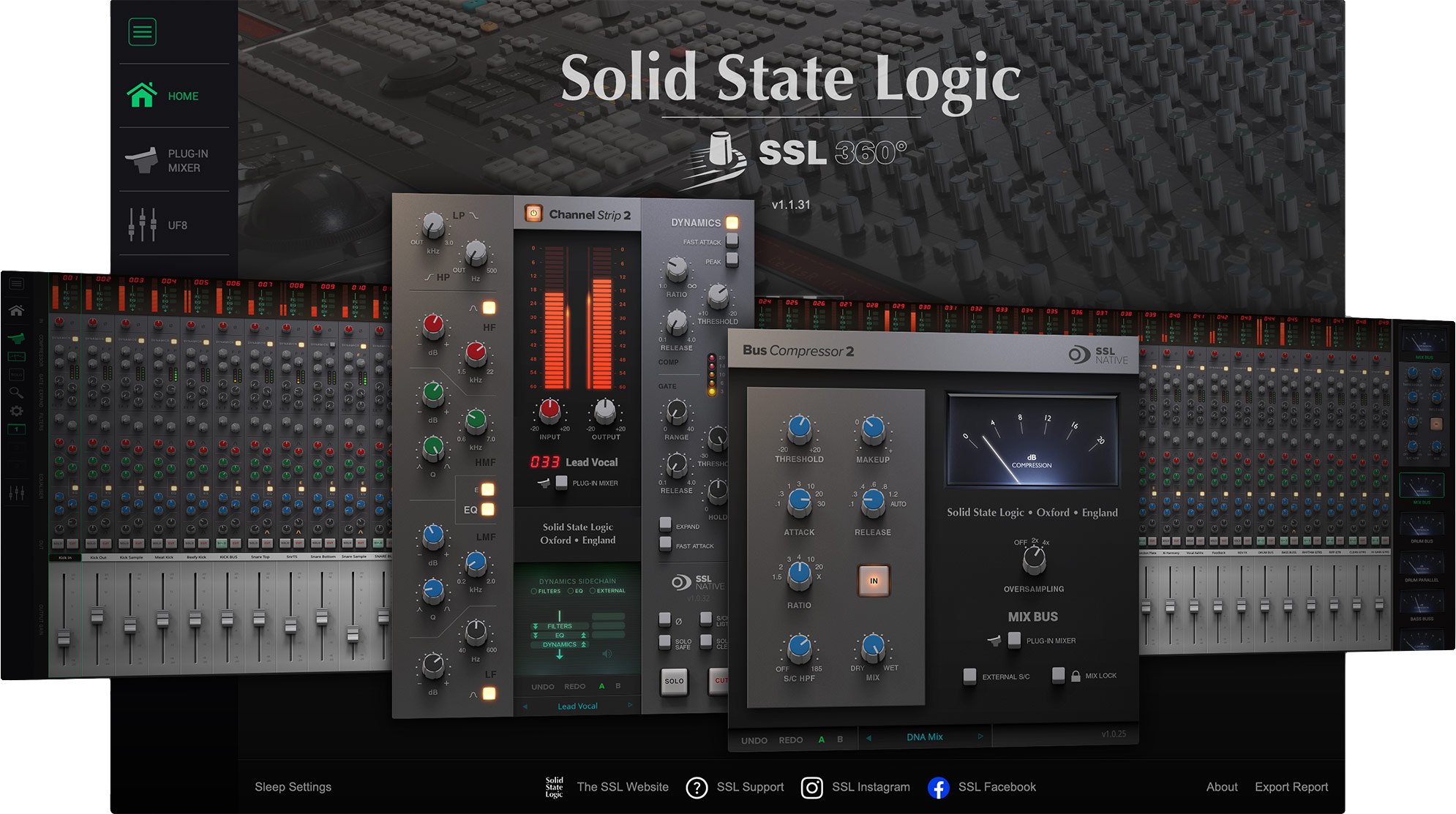 SSL UC1 Channel Strip and Bus Compressor Controller