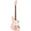 Squier FSR Classic Vibe Bass VI Shell Pink Indian Laurel Fingerboard Front View