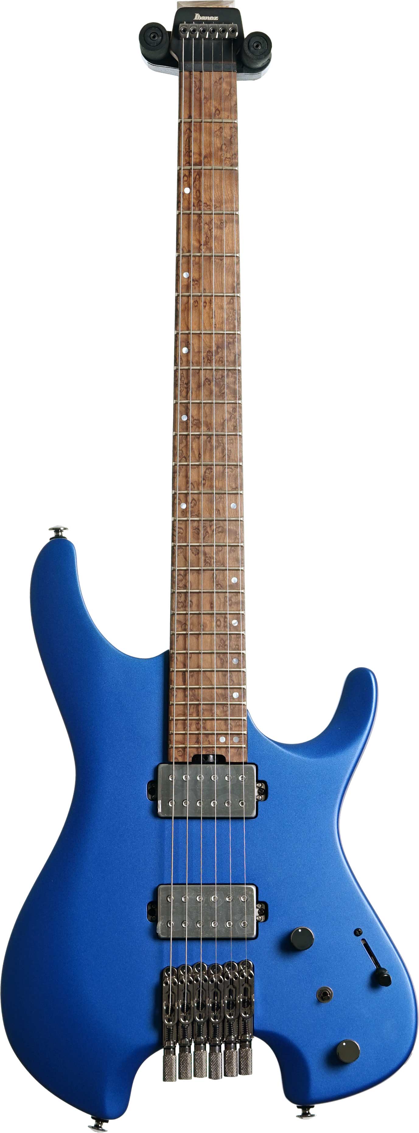 Ibanez Q Series Q52 Headless Guitar Laser Blue Matte #I230410402