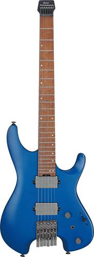 Ibanez Q Series Q52 Headless Guitar Laser Blue Matte