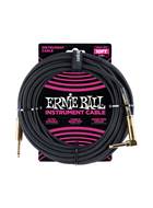 Ernie Ball 10ft/3m Braided Straight/Angle Instrument Cable