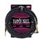 Ernie Ball 10ft/3m Braided Straight/Angle Instrument Cable  Front View