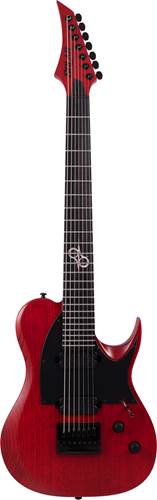 Solar Guitars T1.7TBR Trans Blood Red Matte