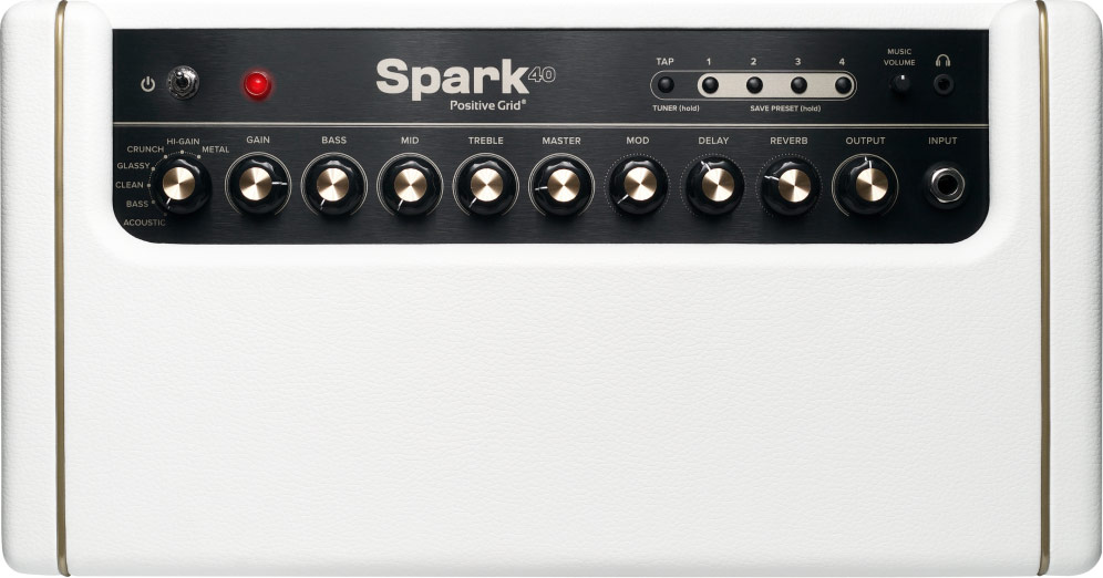 Positive Grid Spark Pearl Combo Modelling Amp | guitarguitar