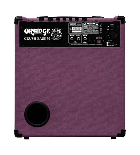 Orange Crush Bass 50 Glenn Hughes Limited Edition Combo Solid State Amp Orange Crush Bass 50 Glenn Hughes Limited Edition Combo Solid State Amp