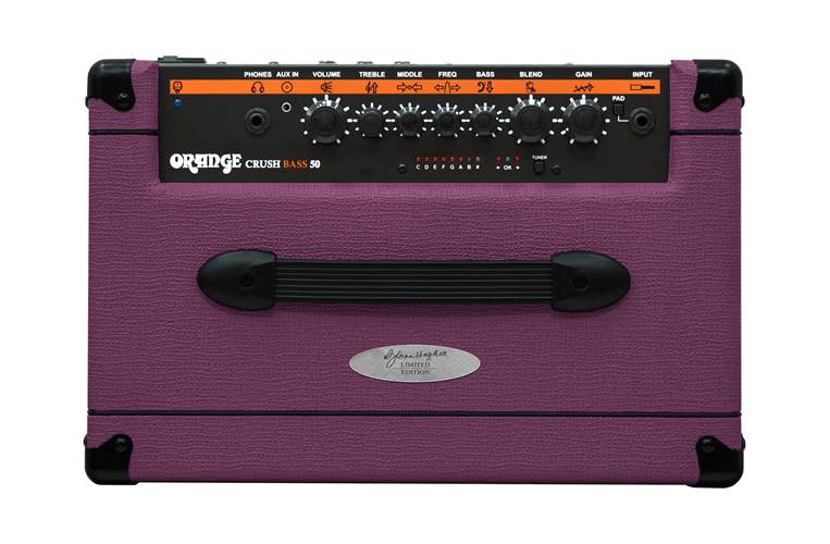 Orange Crush Bass 50 Glenn Hughes Limited Edition Combo Solid State Amp Orange Crush Bass 50 Glenn Hughes Limited Edition Combo Solid State Amp
