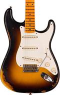 Fender Custom Shop Limited Edition 1957 Stratocaster Relic Wide Fade 2 Colour Sunburst
