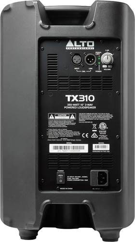 Alto TX310 350W Powered Speaker Alto TX310 350W Powered Speaker