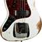 Fender Custom Shop 1961 Jazz Bass Heavy Relic Olympic White Left Handed #CZ552633 