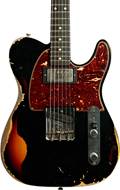 Fender Custom Shop 1960 Telecaster Custom HS Heavy Relic Aged Back over 3 Tone Sunburst