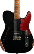 Fender Custom Shop Thinline Telecaster P90 Relic Black