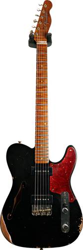 Fender Custom Shop Thinline Telecaster P90 Relic Black