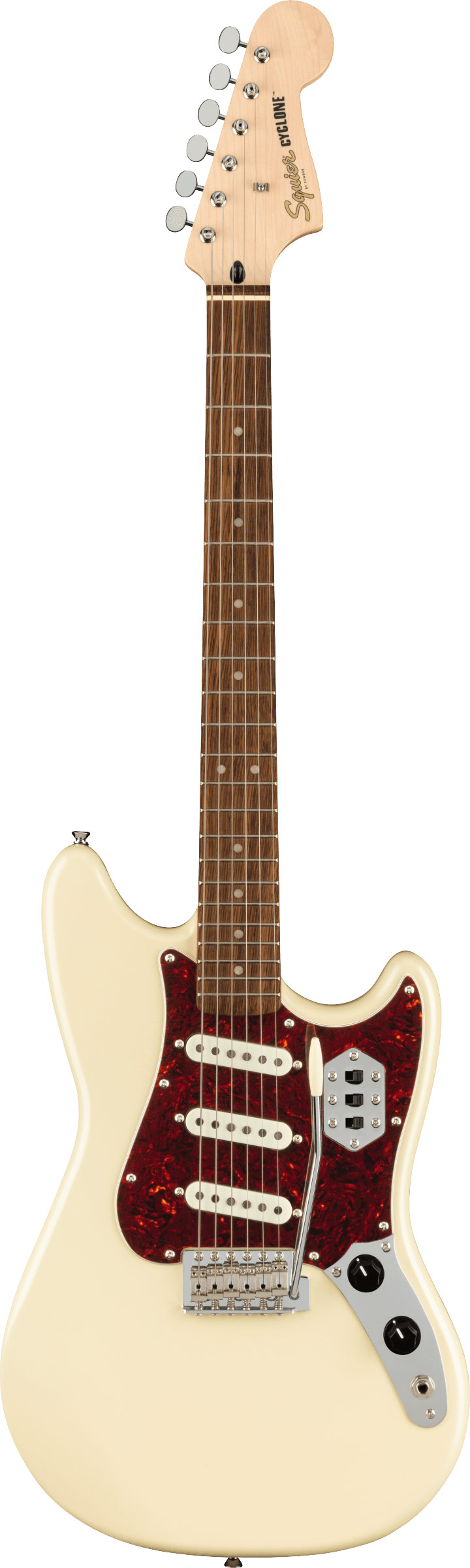 Squier Paranormal Cyclone Pearl White Indian Laurel Fingerboard 