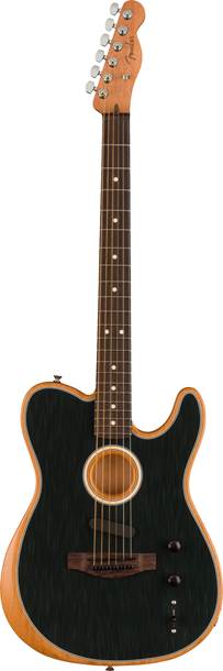 Fender Acoustasonic Player Telecaster Brushed Black Rosewood Fingerboard