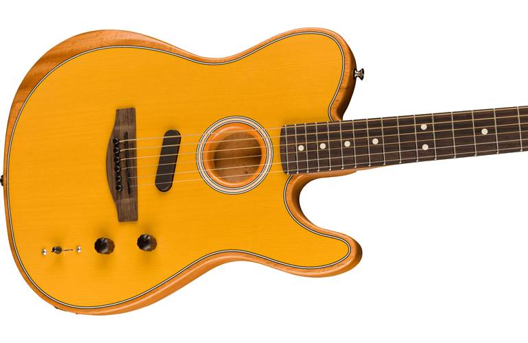 Fender Acoustasonic Player Telecaster Butterscotch Blonde Rosewood Fingerboard Fender Acoustasonic Player Telecaster Butterscotch Blonde Rosewood Fingerboard