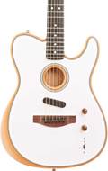 Fender Acoustasonic Player Telecaster Arctic White Rosewood Fingerboard (Ex-Demo) #mxa2100540