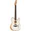 Fender Acoustasonic Player Telecaster Arctic White Rosewood Fingerboard Front View