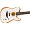 Fender Acoustasonic Player Telecaster Arctic White Rosewood Fingerboard Front View