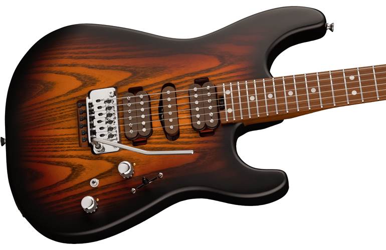 Charvel Guthrie Govan Signature MJ San Dimas SD24 CM 3 Tone Sunburst Made in Japan Charvel Guthrie Govan Signature MJ San Dimas SD24 CM 3 Tone Sunburst Made in Japan