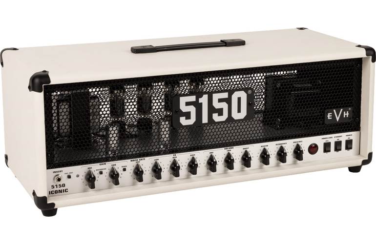 EVH 5150 Iconic 80W Valve Amp Head Ivory EVH 5150 Iconic 80W Valve Amp Head Ivory