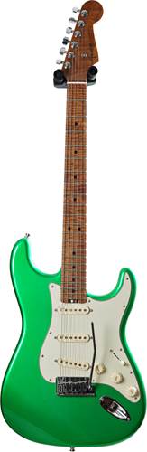 Fender Custom Shop Elite Stratocaster Candy Green NOS with Mid Boost and AA Flame Roasted Fingerboard #XN15177 Fender Custom Shop Elite Stratocaster Candy Green NOS with Mid Boost and AA Flame Roasted Fingerboard #XN15177