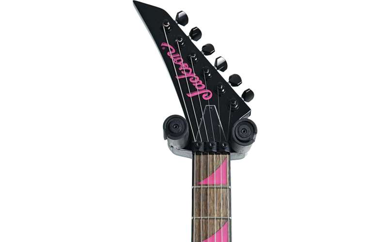 Pink Randy Rhodes Jackson X Series Randy Rhoads Black with Neon Pink Bevels (Ex-Demo) # ...