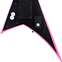Jackson X Series Rhoads RRX24 Black with Neon Pink Bevels Laurel Fingerboard 