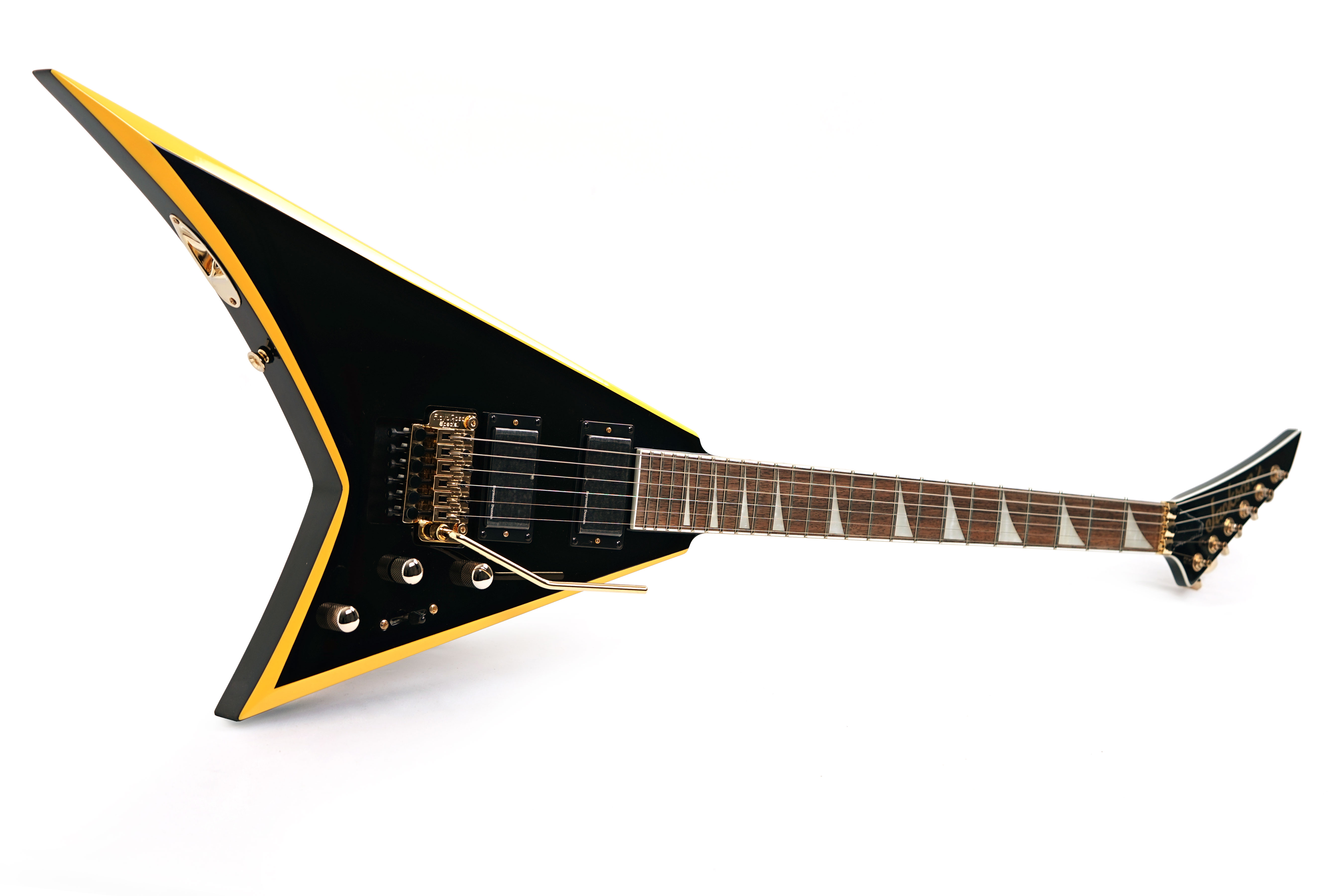 Jackson X Series Randy Rhoads Black with Yellow Bevels (Ex-Demo) #ICJ2424320